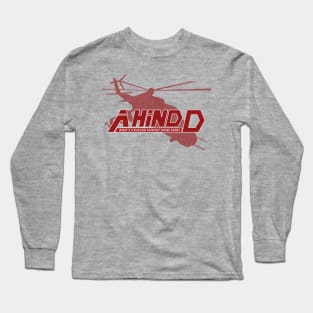 Metal Gear Solid A Hind D - Russian Gunship Tee Inspired by Kojima's MGS Long Sleeve T-Shirt